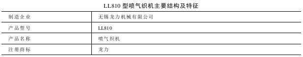 LL型噴氣織機(jī)